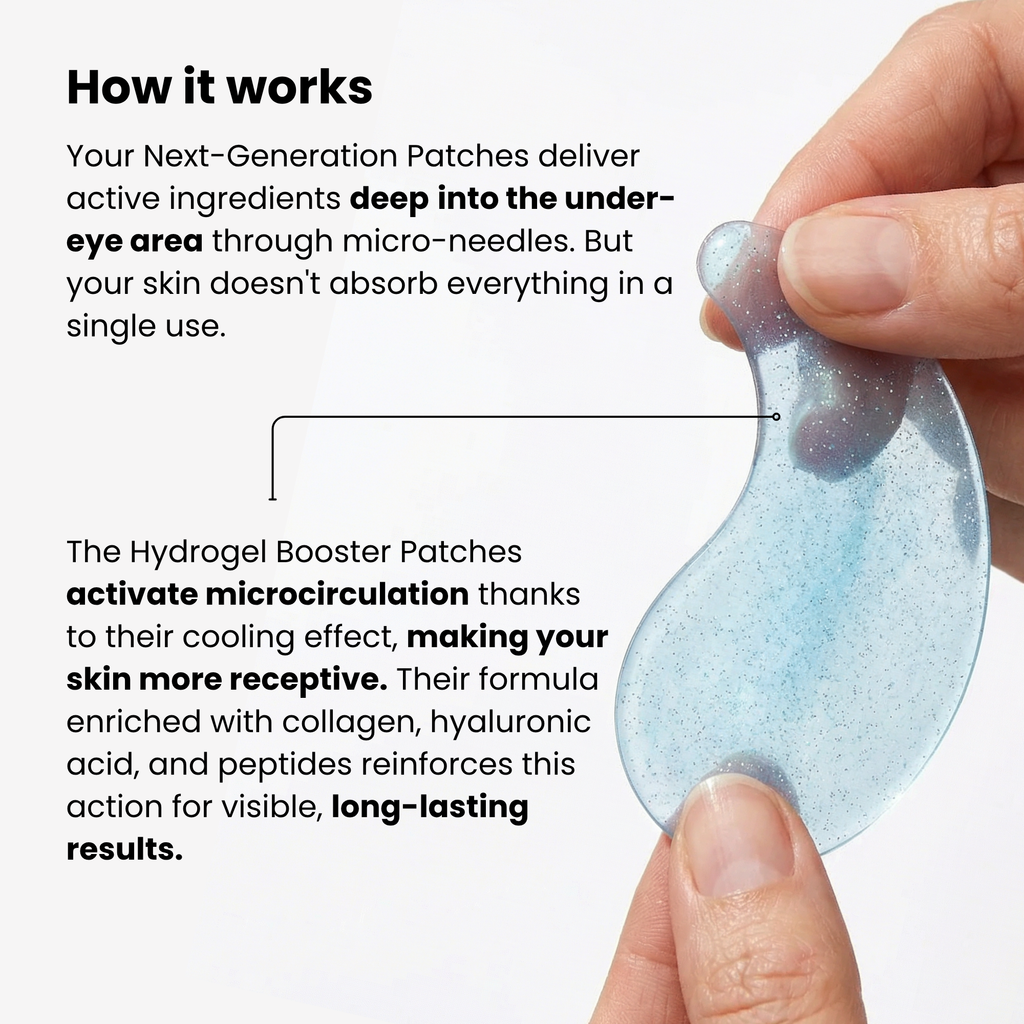 Hydrogel Booster Patches